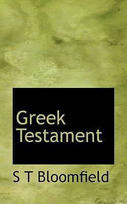 Greek Testament 1117397297 Book Cover