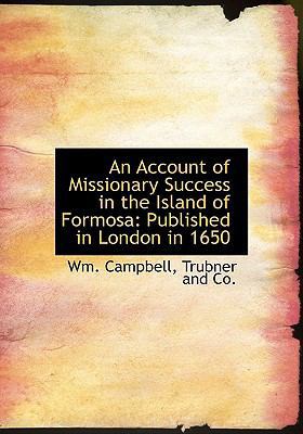 An Account of Missionary Success in the Island ... 1140516027 Book Cover