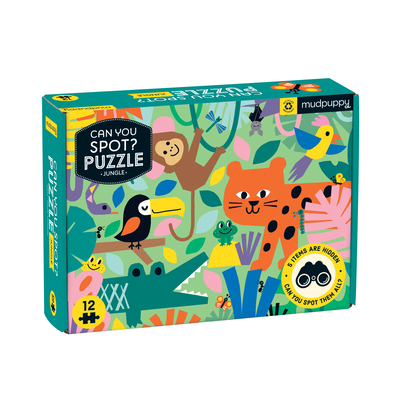 Jungle Can You Spot? Puzzle 073536995X Book Cover