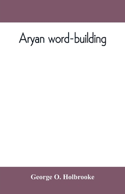 Âryan word-building 9389397499 Book Cover