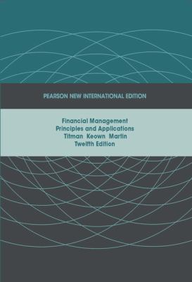 Financial Management: Pearson New International... 1292023066 Book Cover