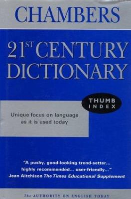 Chambers 21st Century Dictionary 0550106251 Book Cover