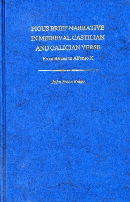 Pious Brief Narrative in Medieval Castilian and... 0813113814 Book Cover