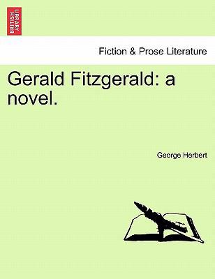 Gerald Fitzgerald: A Novel. 1241385785 Book Cover