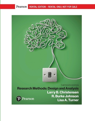 Research Methods, Design, and Analysis [rental ... 0135719305 Book Cover