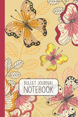 Bullet Journal: Butterfly Dotted Grid Notebook ... 1707851611 Book Cover