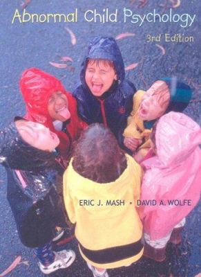 Abnormal Child Psychology [With Infotrac] 0534554199 Book Cover