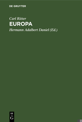 Europa: Vorlesungen an Der Universität Zu Berlin [German] 3111315622 Book Cover