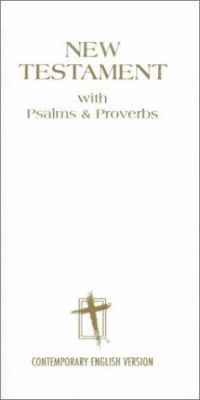 New Testament with Psalms & Proverbs-Cev 1585160474 Book Cover