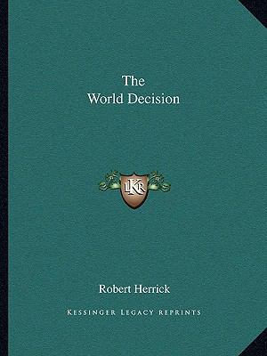 The World Decision 1162712872 Book Cover