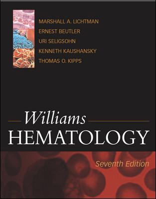 Williams Hematology 0070703973 Book Cover