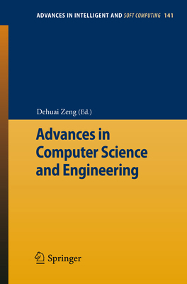 Advances in Computer Science and Engineering 3642279473 Book Cover