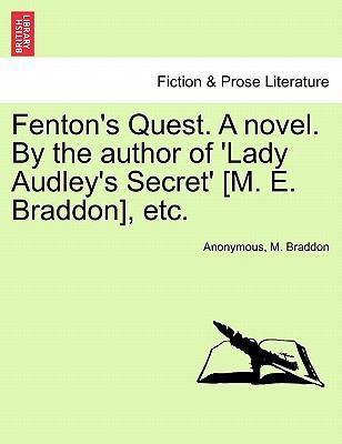 Fenton's Quest. a Novel. by the Author of 'Lady... 1241377510 Book Cover