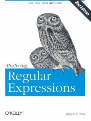 Mastering Regular Expressions 0596002890 Book Cover
