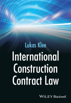 International Construction Contract Law 1118717902 Book Cover