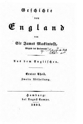 Geschichte von England [German] 1530701902 Book Cover