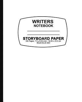 Writers Storyboard Notebook - White Cover: 7.5 ... 1546953264 Book Cover