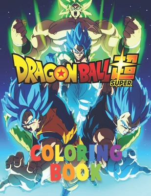 Paperback Dragon ball super coloring book: A perfect gift for kids Book