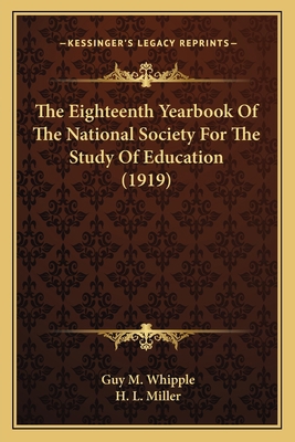 The Eighteenth Yearbook Of The National Society... 1167022408 Book Cover