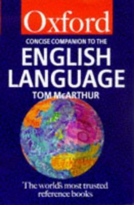 The Concise Oxford Companion to the English Lan... 0192800612 Book Cover