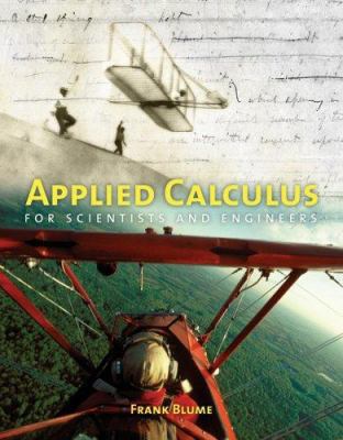 Applied Calculus for Scientists and Engineers: . 0763728772 Book Cover