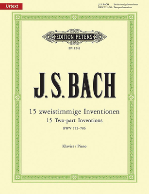 Two-Part Inventions Bwv 772-786 for Piano: Base... B00DT2Y0J8 Book Cover