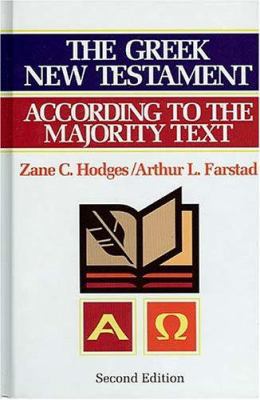 The Greek New Testament According to Majority T... B00DD19554 Book Cover
