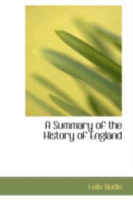 A Summary of the History of England 0559205848 Book Cover