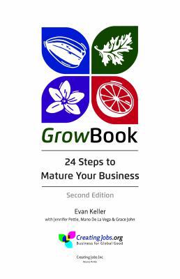 GrowBook: 24 Steps to Mature Your Business 099672169X Book Cover