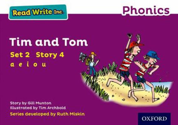 Read Write Inc. Phonics: Tim and Tom (Purple Se... 0198371535 Book Cover