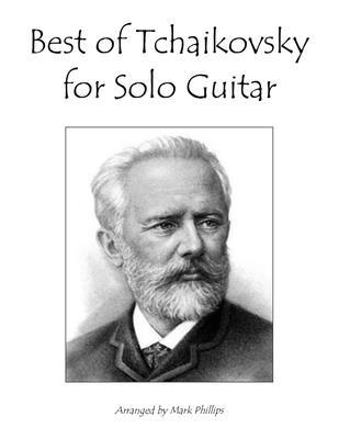 Best of Tchaikovsky for Solo Guitar B0BS8VXW5X Book Cover