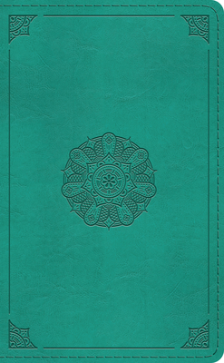 ESV Pocket Bible (Trutone, Turquoise, Emblem De... 143358168X Book Cover