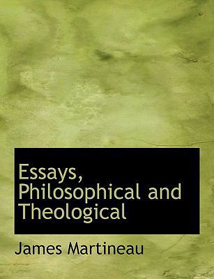 Essays, Philosophical and Theological [Large Print] 1116551063 Book Cover