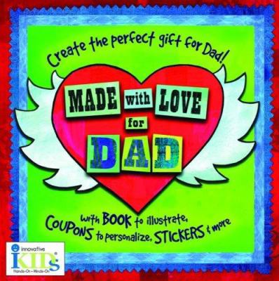 Made with Love for Dad [With 4 Sticker Sheets a... 1584766611 Book Cover