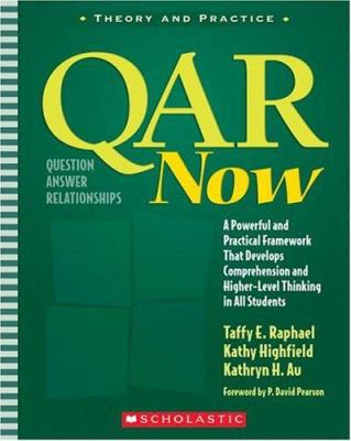 QAR Now: Question Answer Relationships 0439745837 Book Cover