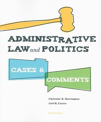Administrative Law and Politics: Cases and Comm... 0872899349 Book Cover