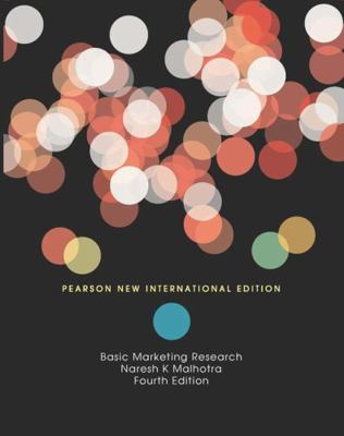 Basic Marketing Research: Pearson New Internati... 1292020482 Book Cover