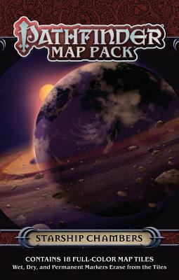 Game Pathfinder Map Pack: Starship Chambers Book