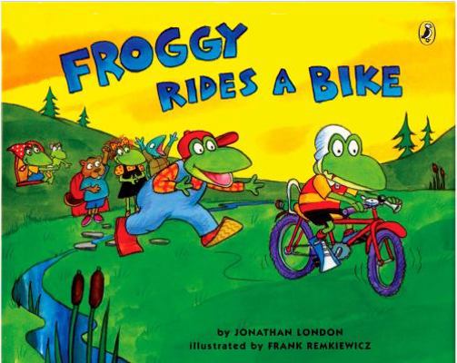 Froggy Rides a Bike 0439898161 Book Cover