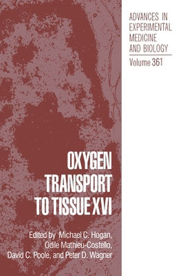 Oxygen Transport to Tissue XVI 0306448270 Book Cover