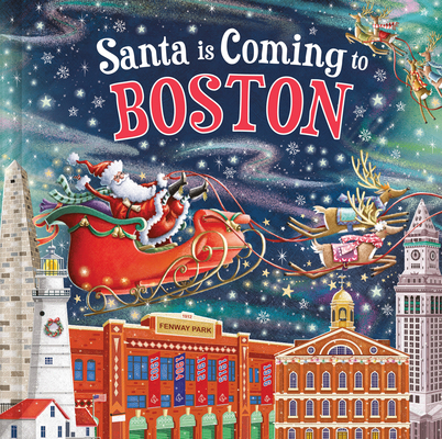 Santa Is Coming to Boston 172828743X Book Cover