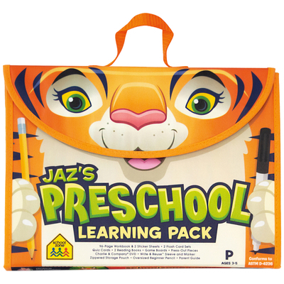 School Zone Jaz's Preschool Learning Pack 1681473631 Book Cover
