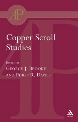 Copper Scroll Studies 0567084566 Book Cover