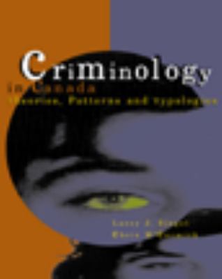 Criminology in Canada 0176073442 Book Cover