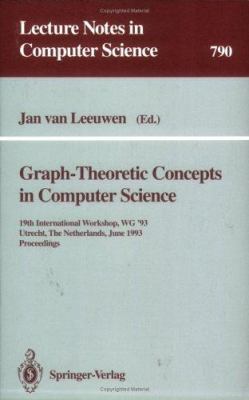 Graph-Theoretic Concepts in Computer Science: 1... 3540578994 Book Cover