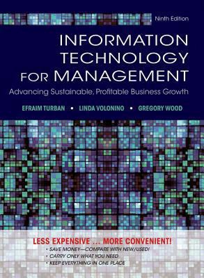 Information Technology for Management: Advancin... 1118357043 Book Cover