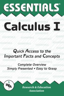 Calculus I Essentials 087891577X Book Cover