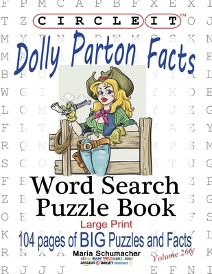 Circle It, Dolly Parton Facts, Word Search, Puz... [Large Print] 1950961532 Book Cover