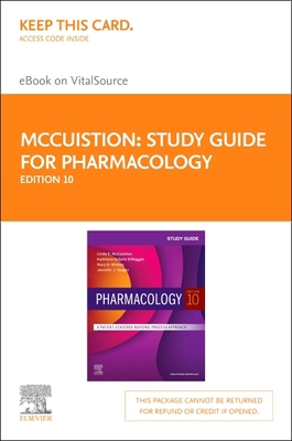 Study Guide for Pharmacology Elsevier eBook on ... 0323759084 Book Cover