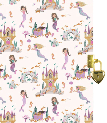 Mermaid Tales Locking Journal (Diary, Notebook) 1441348921 Book Cover